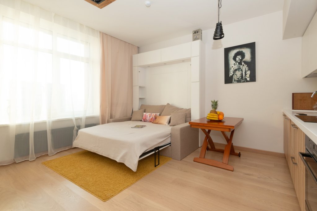 Москва: Апартаменты #1 Cosy studio for 2+1 by Lo Apartments