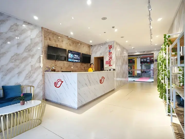 Шанхай: Shell Shanghai Baoshan District Songbin Road Subway Station Hotel