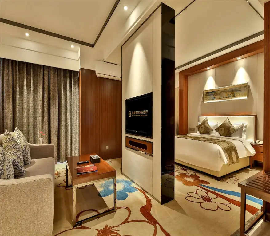 Чэнду: Chengdu Qinhuang Yongan Hotel