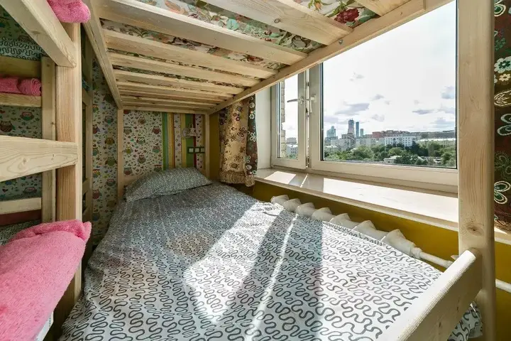Москва: Crazy Monkey Hostel next to the Moscow Zoo
