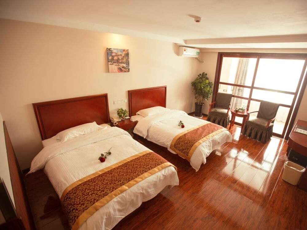 Ляньюньган: GreenTree Inn Lianyungang Guanyun Bus Station Zhenxing Garden Express Hotel