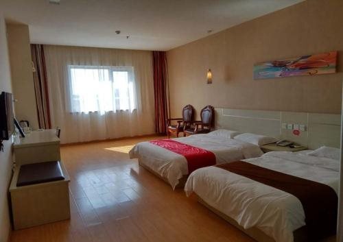 Циндао: Thank Inn Hotel Shandong Qingdao Tianyirenhe Chengyang District Xiucheng Road