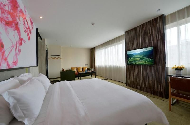 Сиань: Lemon Man Sha Hotel (Xi'an Bell Tower Metro Station, Zhonglou)