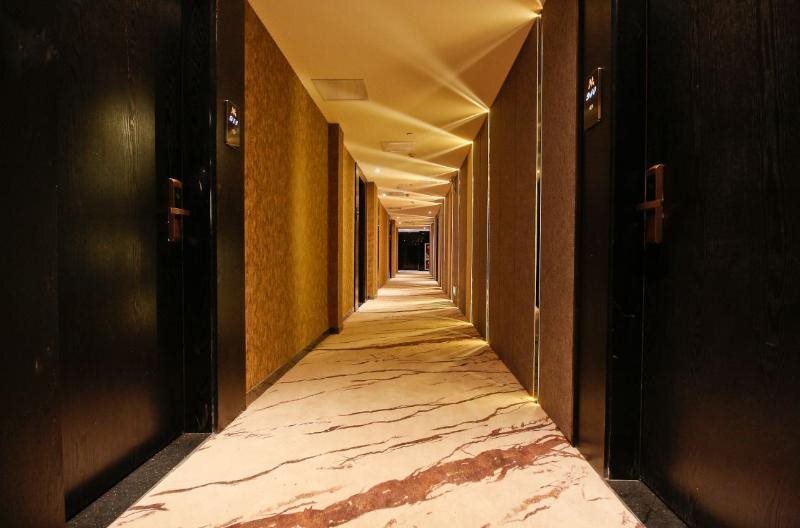 Сиань: Lemon Man Sha Hotel (Xi'an Bell Tower Metro Station, Zhonglou)
