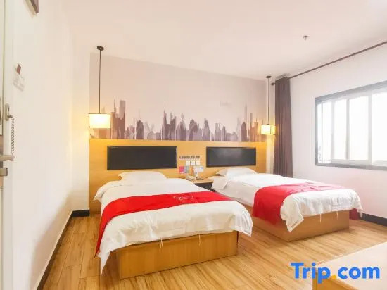 Гуанчжоу: Thank Inn Hotel Guangdong Guangzhou Huadu District Guangzhou North Station