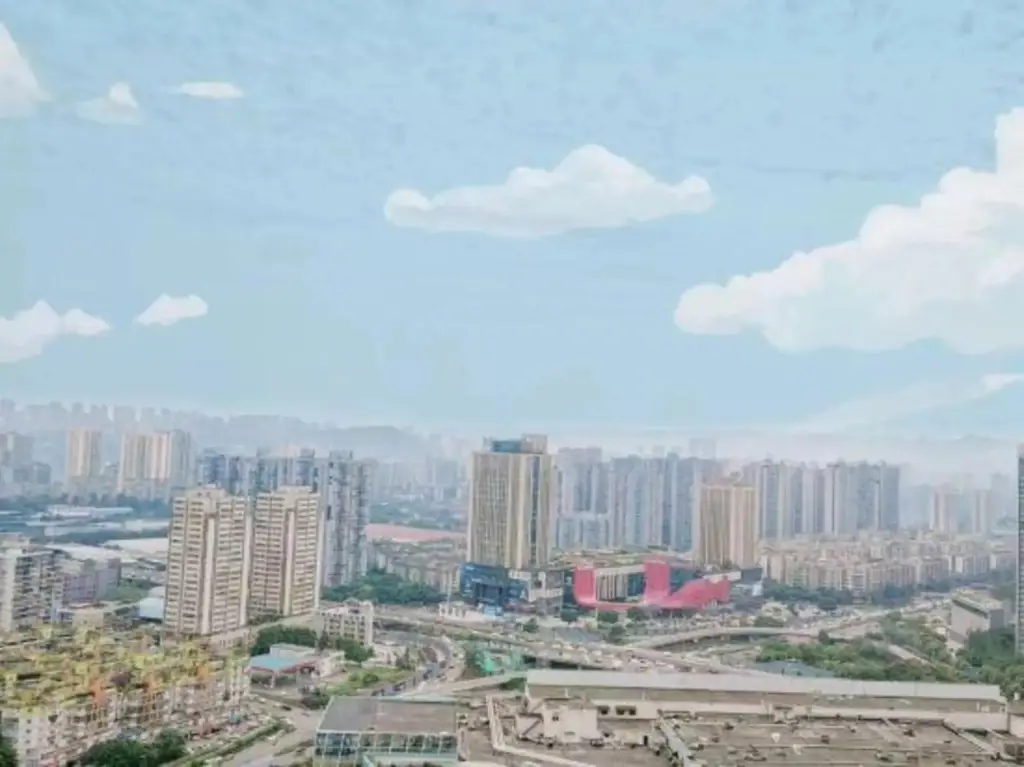 Чунцин: Chongqing Xidu TopView High Altitude Hotel (Chongqing Ranjiaba Dalongshan Light Rail Store)