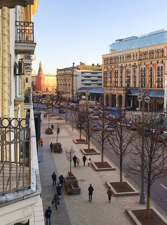 Москва: Апартаменты Suite with a view of the Moscow Kremlin