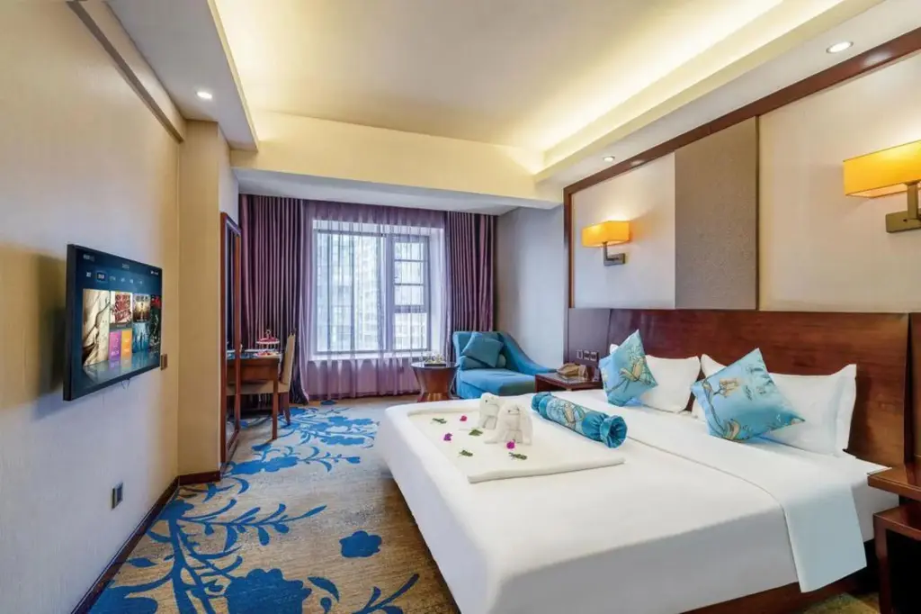 Чэнду: Chengdu Mulan Hotel (Zhongba Subway Station Qingyang Industry Headquarters Base)