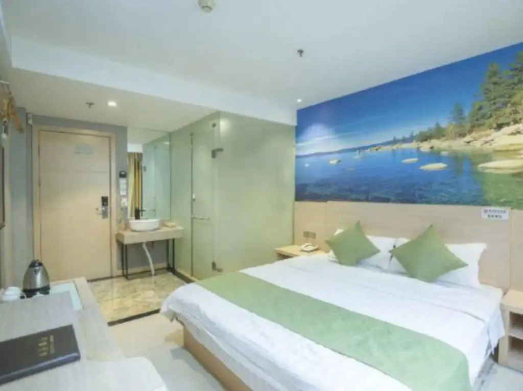 Фучжоу: Homeinn Pebble Hotel (Fuzhou Olympic Taiji Subway Station)