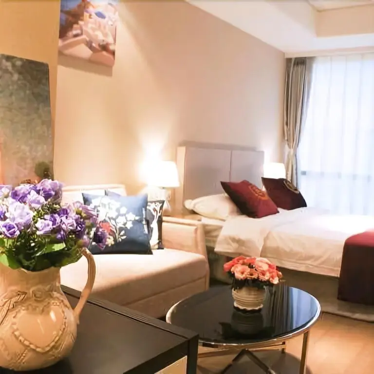 Циндао: Qingdao Park Hyatt Seaview Holiday Apartment (Railway Station Zhanqiao Branch)