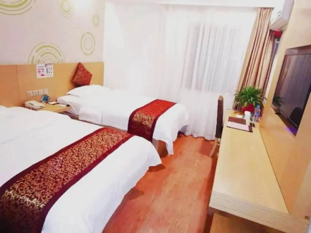 Тяньцзинь: GreenTree Inn Tianjin Xiqing District Xiuchuan Road Sunshine 100 Express Hotel