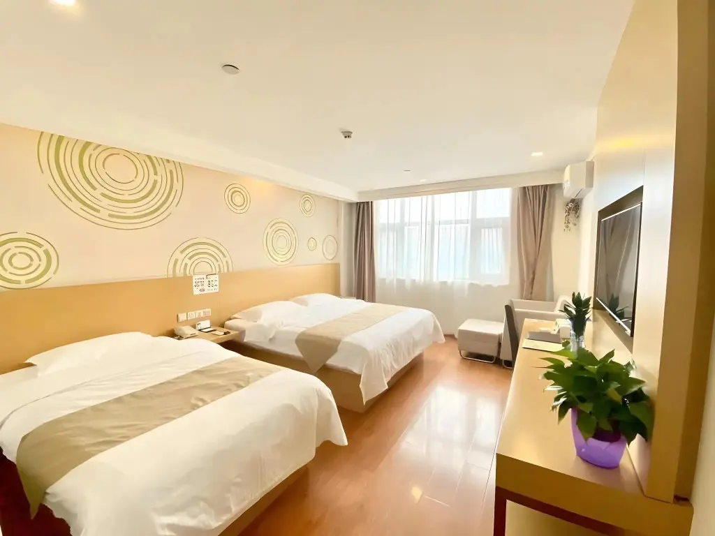 Тяньцзинь: GreenTree Inn Tianjin Xiqing District Xiuchuan Road Sunshine 100 Express Hotel