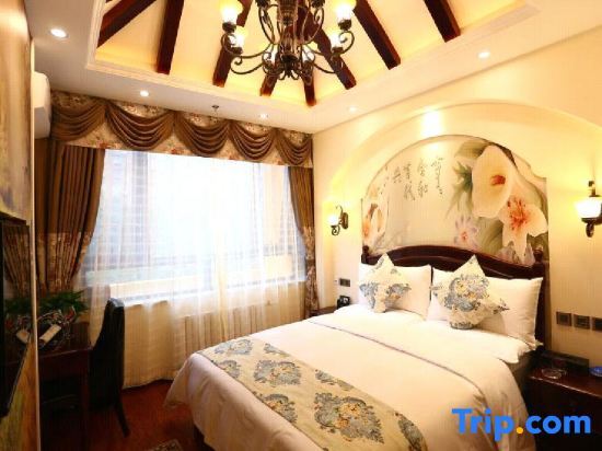 Пекин: Jindi Shangpin Theme Hotel (Beijing Songjiazhuang Subway Station)