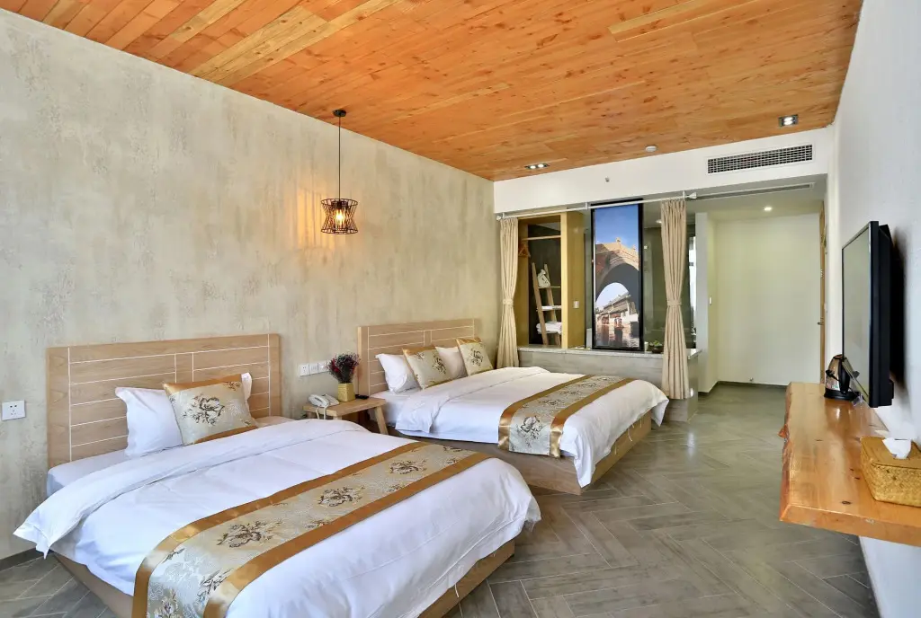 Цзясинь: Qingyue Flower House Hotel Wuzhen