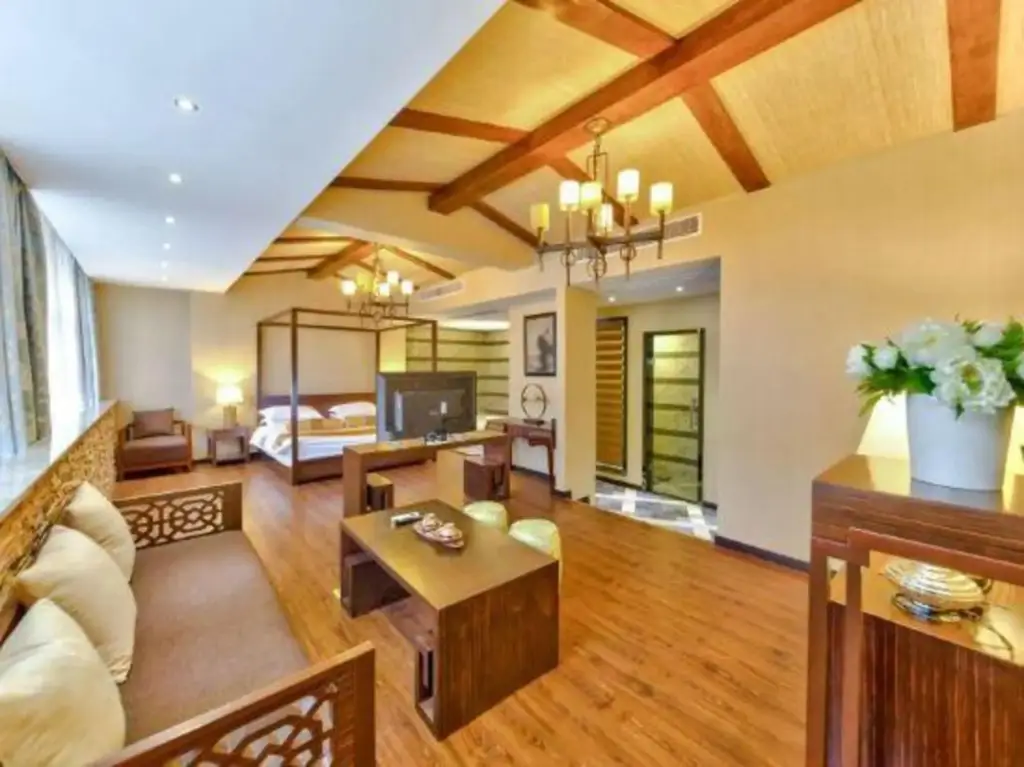 Ханчжоу: Huayue Songquan Holiday Hotel Lin'an