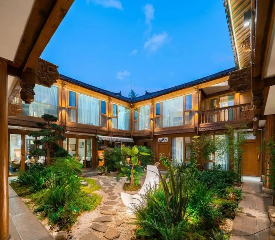Лицзян: Caiyunjian Boutique Inn (Renwen Tese)