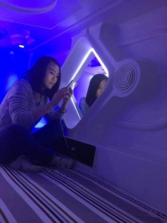 Тайюань: Turui Qingchuang Capsule Hotel