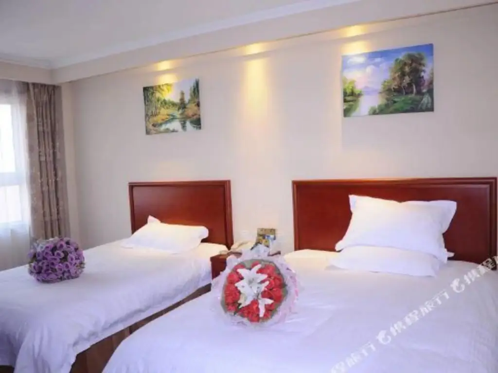 Хецзе: Greentree Inn Heze Juye West No.1 Middle School Hotel