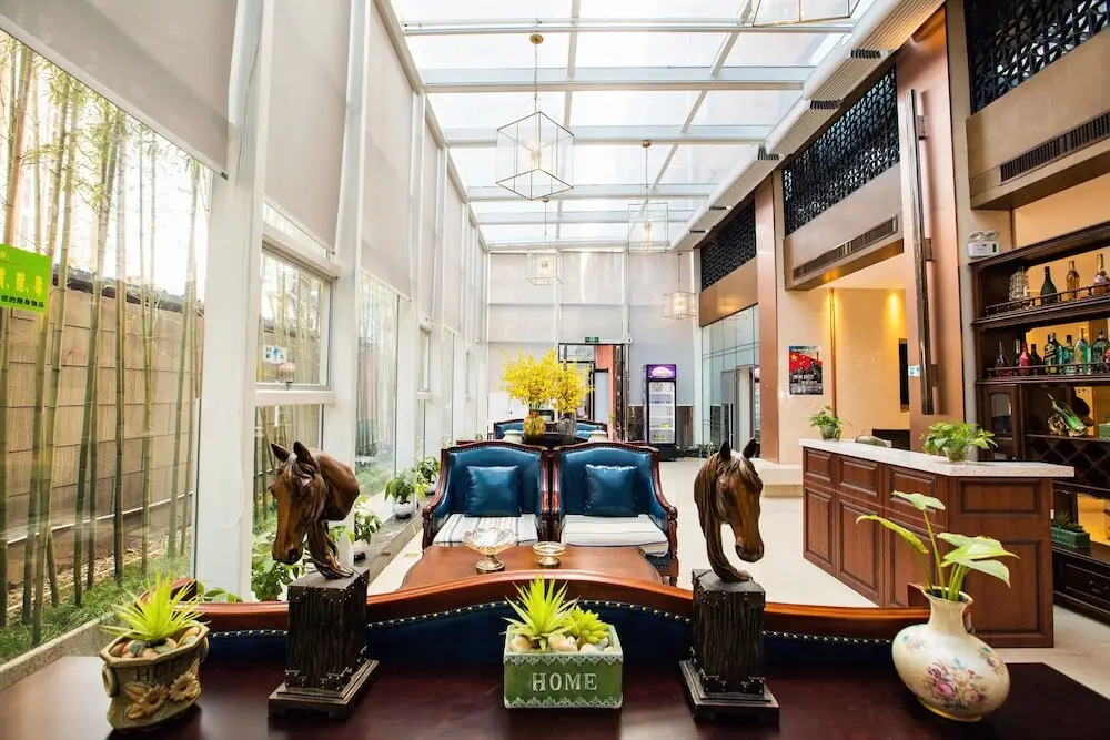 Чжэнчжоу: Qianna Lvcheng Boutique Hotel Zhengzhou Zijingshan Road