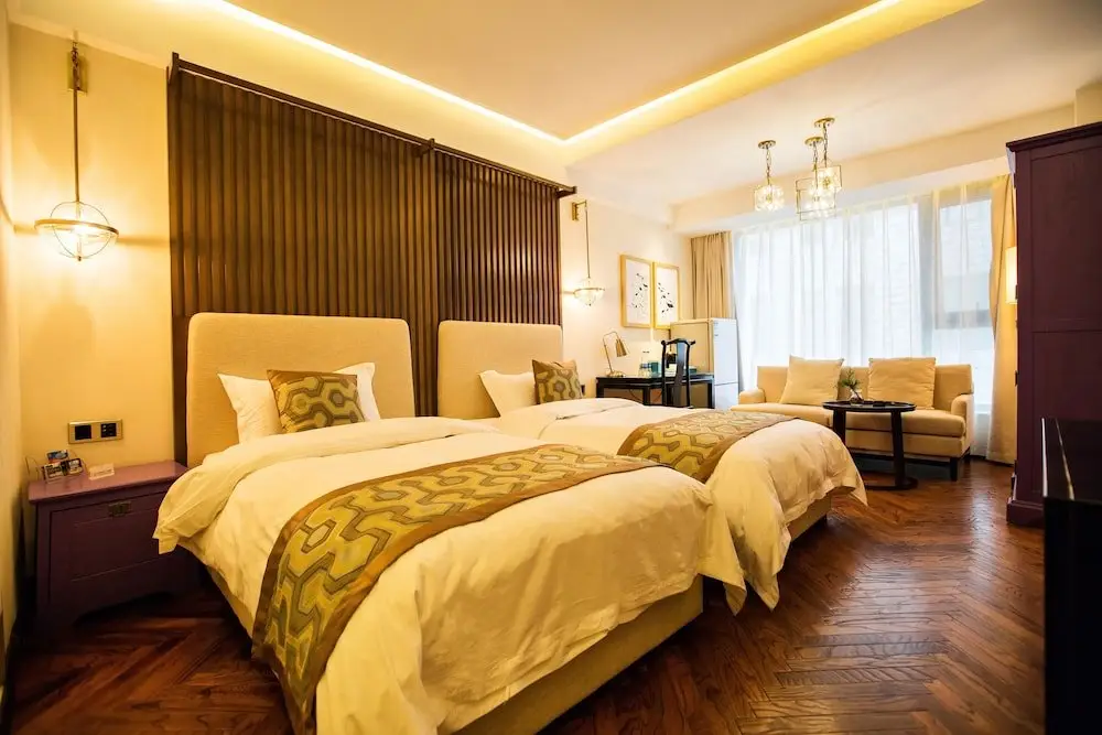 Чжэнчжоу: Qianna Lvcheng Boutique Hotel Zhengzhou Zijingshan Road