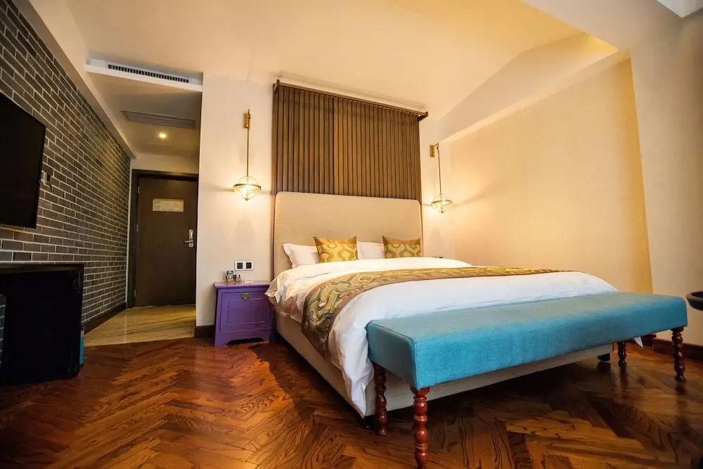 Чжэнчжоу: Qianna Lvcheng Boutique Hotel Zhengzhou Zijingshan Road