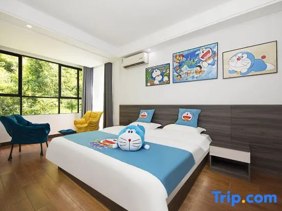 Яншо: Haluoqing·Mountain View Luxury Vacation Homestay (Yangshuo Qiangu Qing Store)