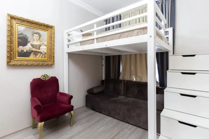 Санкт-Петербург: Квартира студия с двухъярусной кроватью BookingSPB в Доме Литераторов на Гороховой