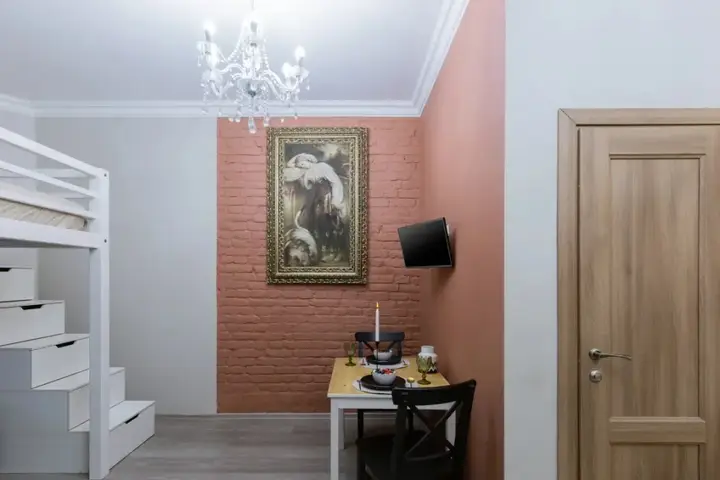 Санкт-Петербург: Квартира студия с двухъярусной кроватью BookingSPB в Доме Литераторов на Гороховой