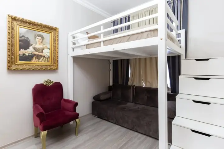 Санкт-Петербург: Квартира студия с двухъярусной кроватью BookingSPB в Доме Литераторов на Гороховой