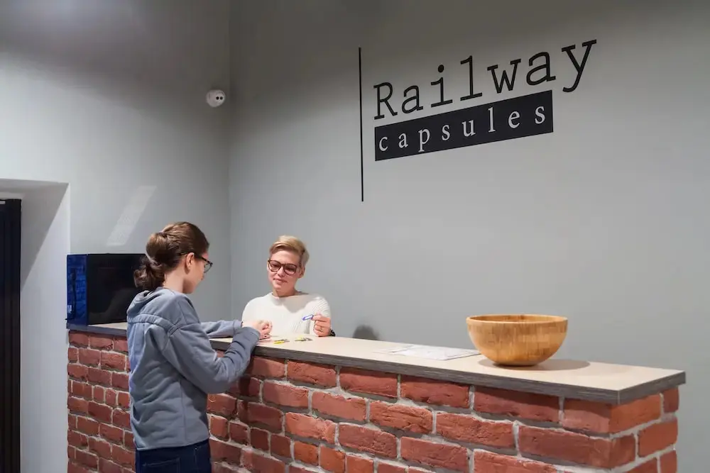 Санкт-Петербург: Отель Railway Capsules