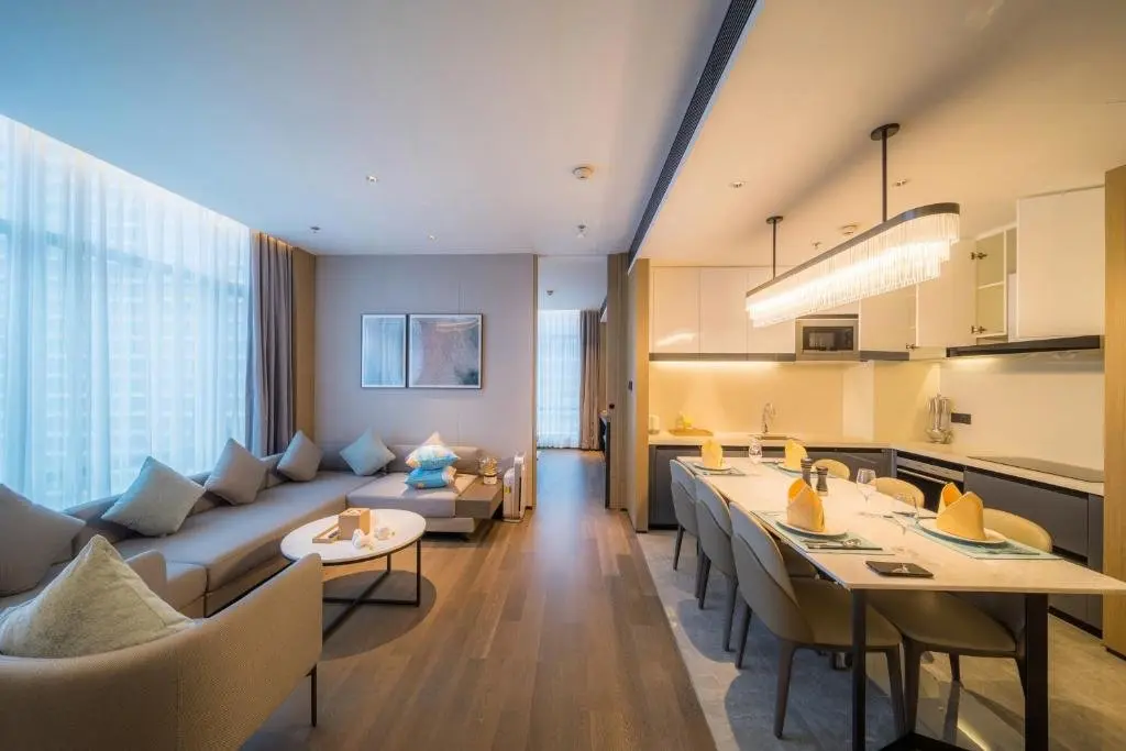 Чанша: The Meixi Lake, Changsha - Marriott Executive Apartments