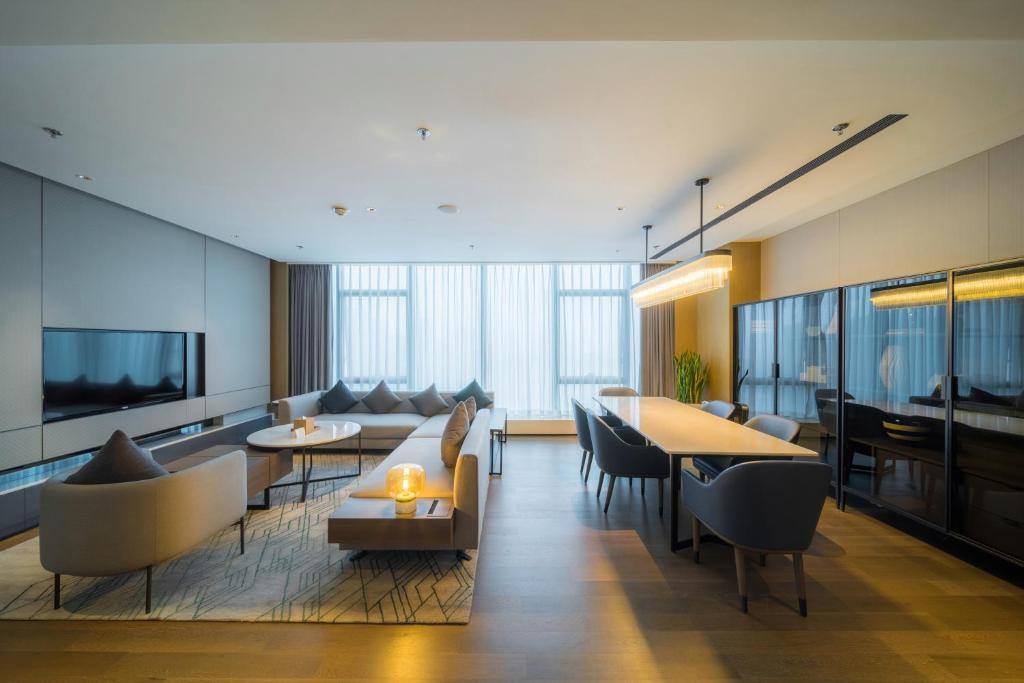 Чанша: The Meixi Lake, Changsha - Marriott Executive Apartments