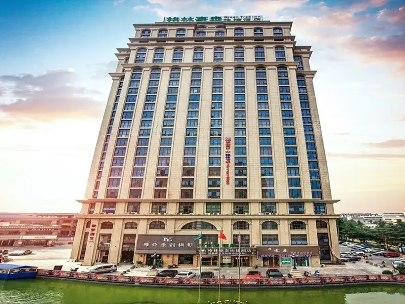 Тайчжоу: GreenTree Inn Jianyan Renmin Middle Eastern Sleepless city Pedestrian Express Hotel