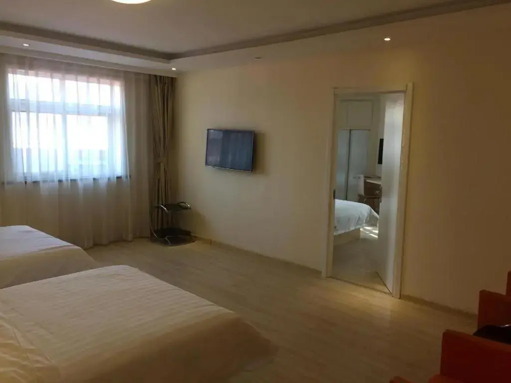 Тяньцзинь: 7Days Inn Tianjin Jixian Gulou dule Temple
