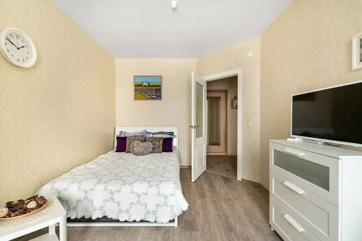Санкт-Петербург: Апартаменты Simply Comfort с 1 спальней, пентхаус на 23 этаже, Парнас
