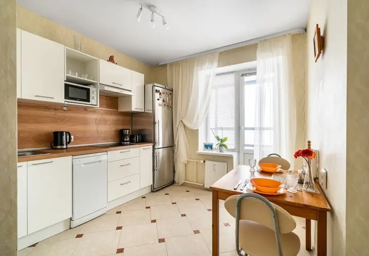 Санкт-Петербург: Апартаменты Simply Comfort с 1 спальней, пентхаус на 23 этаже, Парнас