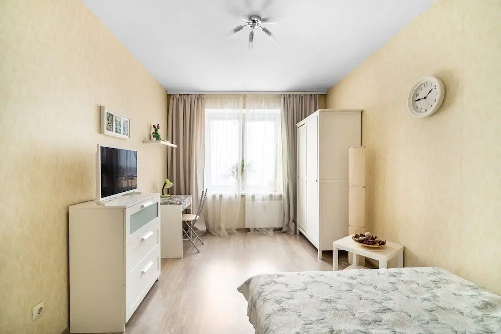 Санкт-Петербург: Апартаменты Simply Comfort с 1 спальней, пентхаус на 23 этаже, Парнас