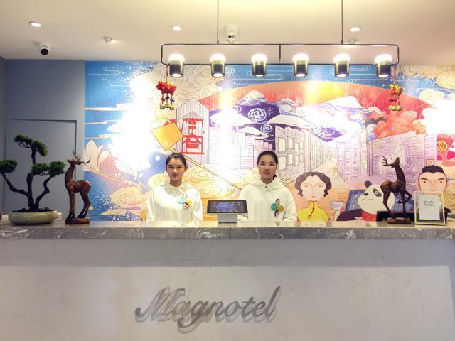 Чэнду: Magnotel Chengdu Kuanzhai Alley Tongjin Bridge Hotel