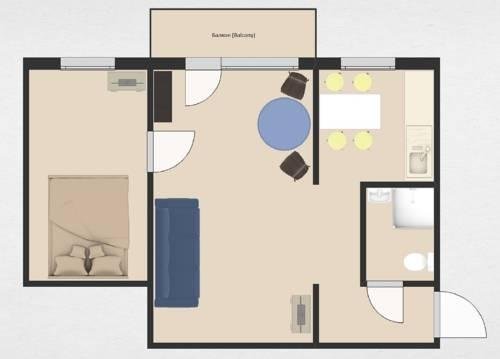 Санкт-Петербург: FlatHome24 na Shaumyana 53