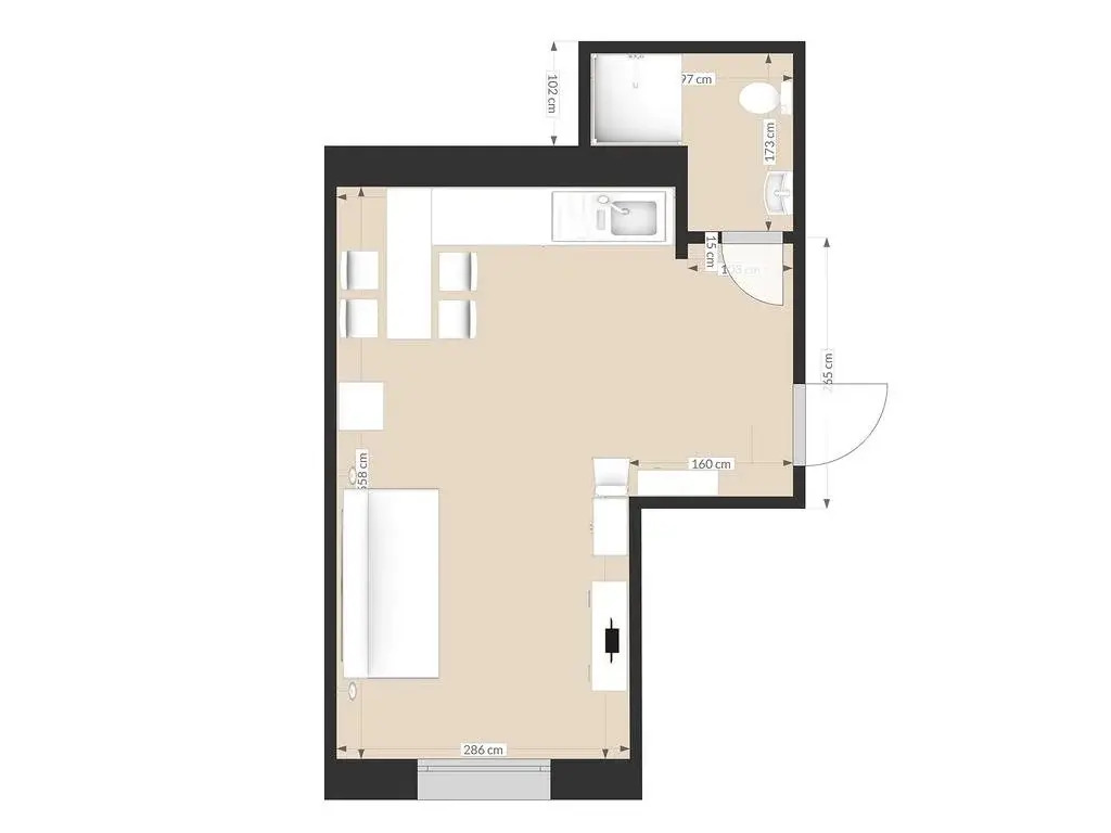 Санкт-Петербург: New York Studio Apartment 