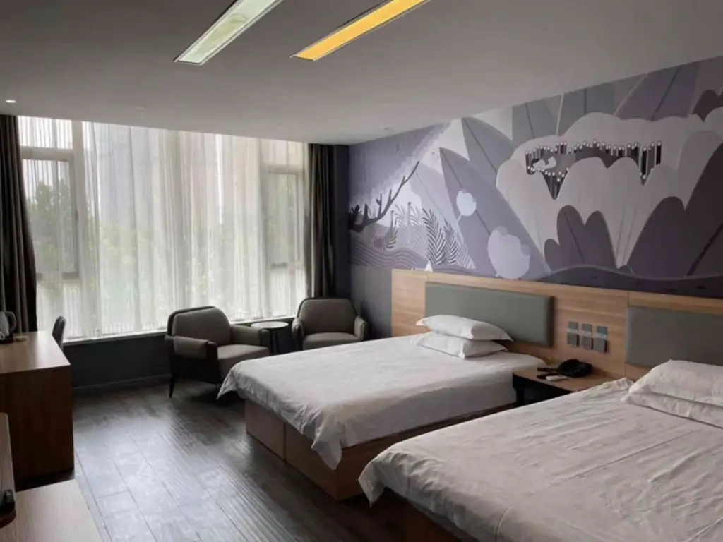 Хандань: Thank Inn Hotel Hebei Handan Hanshan District Zhaodu New City