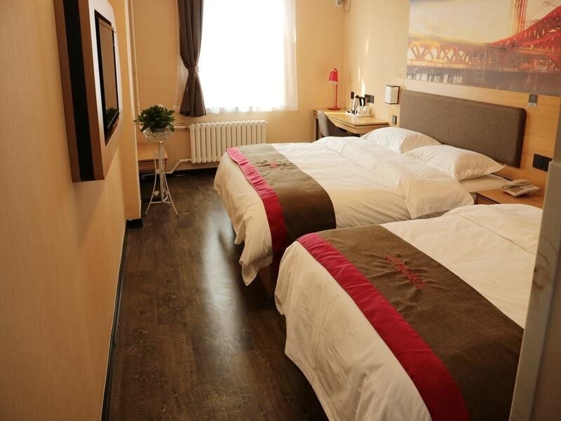 Ланьчжоу: Thank Inn Hotel Gansu Lanzhou Xigu District Heshui Road Guofang Market