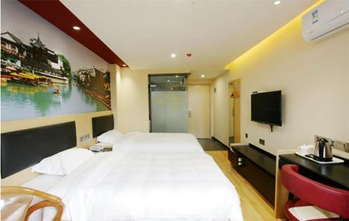 Нанкин: Thank Inn Chain Hotel Jiangsu Nanjing Jiangning District Hehai University