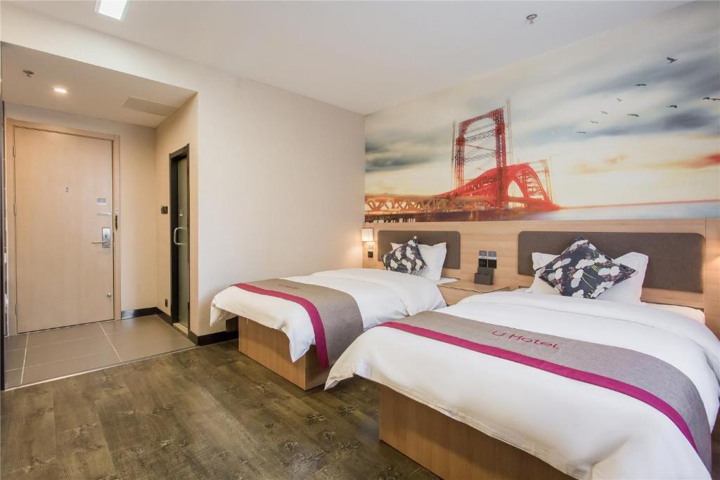 Тайюань: Thank Inn Hotel Shanxi Taiyuan Wanbolin District Wanxiang City