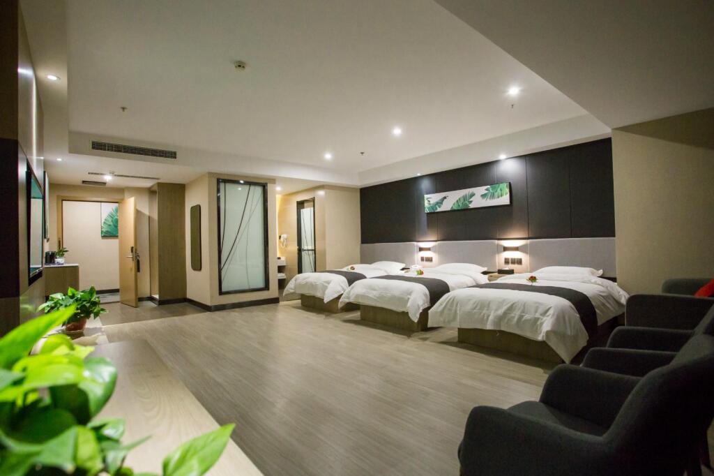 Тайюань: UP and IN Hotel Shanxi Taiyuan Xiaodian Zonggai Shifan District