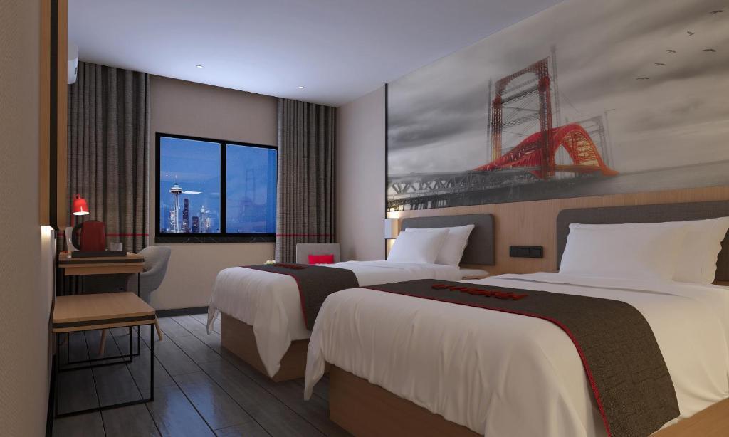 Циндао: Thank Inn Hotel Shandong Qingdao Jimo Lan'ao Road
