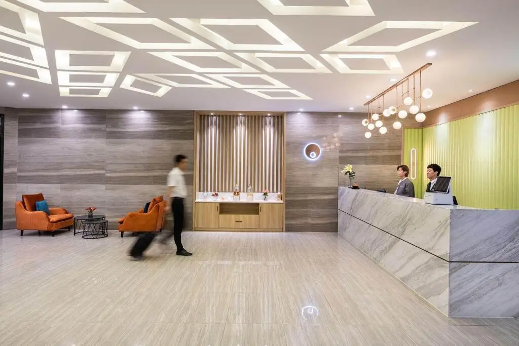 Циндао: Orange Hotel Qingdao The Mixc