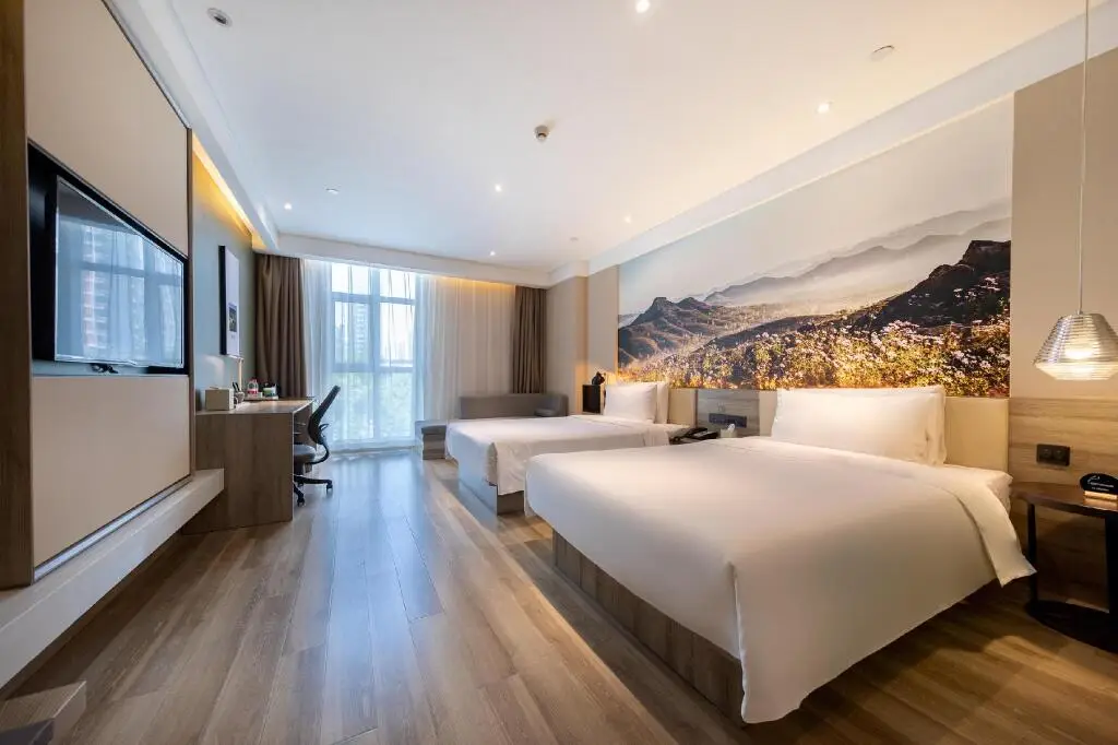 Линьи: Atour Hotel Linyi High-Speed Railway Station Yimeng Bei Road