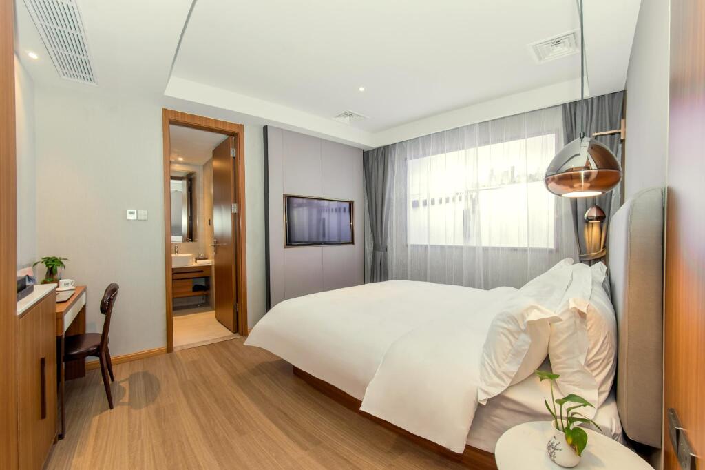 Шанхай: Ease Hotel Shanghai Songjiang College Town Happy Valley