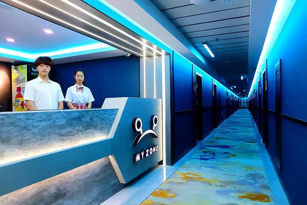 Циндао: My Zone Electronic Sports Hotel Qingdao Zhengyang Zhong Road Wanxianghui